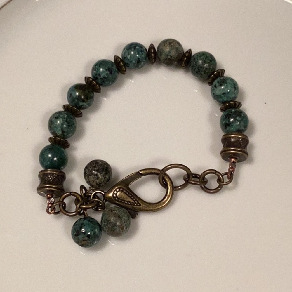 African Turquoise Bracelet